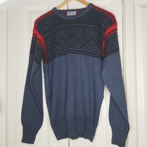 mens wool ski sweaters